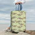 thumbnail image 4 of Uemuo Twig Sloth Printed Washable Luggage Cover - Fashion Suitcase Protector Fits 18-32 Inch Luggage -Medium, 4 of 9