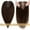 #04 Medium Brown, variant on Benehair Clip In Hairpiece 100% Remy Real Human Hair Topper Hair Piece Wigs Handtied Lace Base For Woman Thin Hair Loss Top Piece 8cmx10cm Black