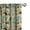 Apricot Sea Blue and Coral, variant on Ambesonne Abstract Art Curtains, Barred Windows View, Pair of 28"x84", Grey Ivory