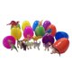 thumbnail image 3 of 12x huevos de Pascua con dinosaurios, juguetes rellenos, huevos de Pascua, cesta de Pascua, rellenos, figuras de animales para decoración navideña, 3 of 10