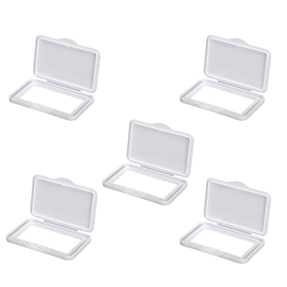 5xReusable Baby Wet Paper Lid Caps Tissue Box PP Cover Wet Wipes Lid Portable Newborns Wipes Wet Box Dust Cover