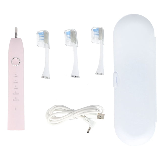 Cepillo De Dientes Automático, Resistente Al Agua, Cepillo De Dientes De 5 Modos, Carga USB, Limpieza Bucal Con 3 Cabezales De Cepillo De Dientes Para Viajes Para El Hogar ANGGREK Otros