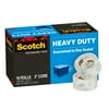 Scotch Heavy Duty Shipping Packing Tape, Clear, 1.88 in. x 54.6 yd., 18 Tape Rolls