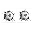 thumbnail image 5 of unbranded  2 Sheets Soccer Balls Decals Posters for Boys Bedroom Sticker Child, 5 of 8