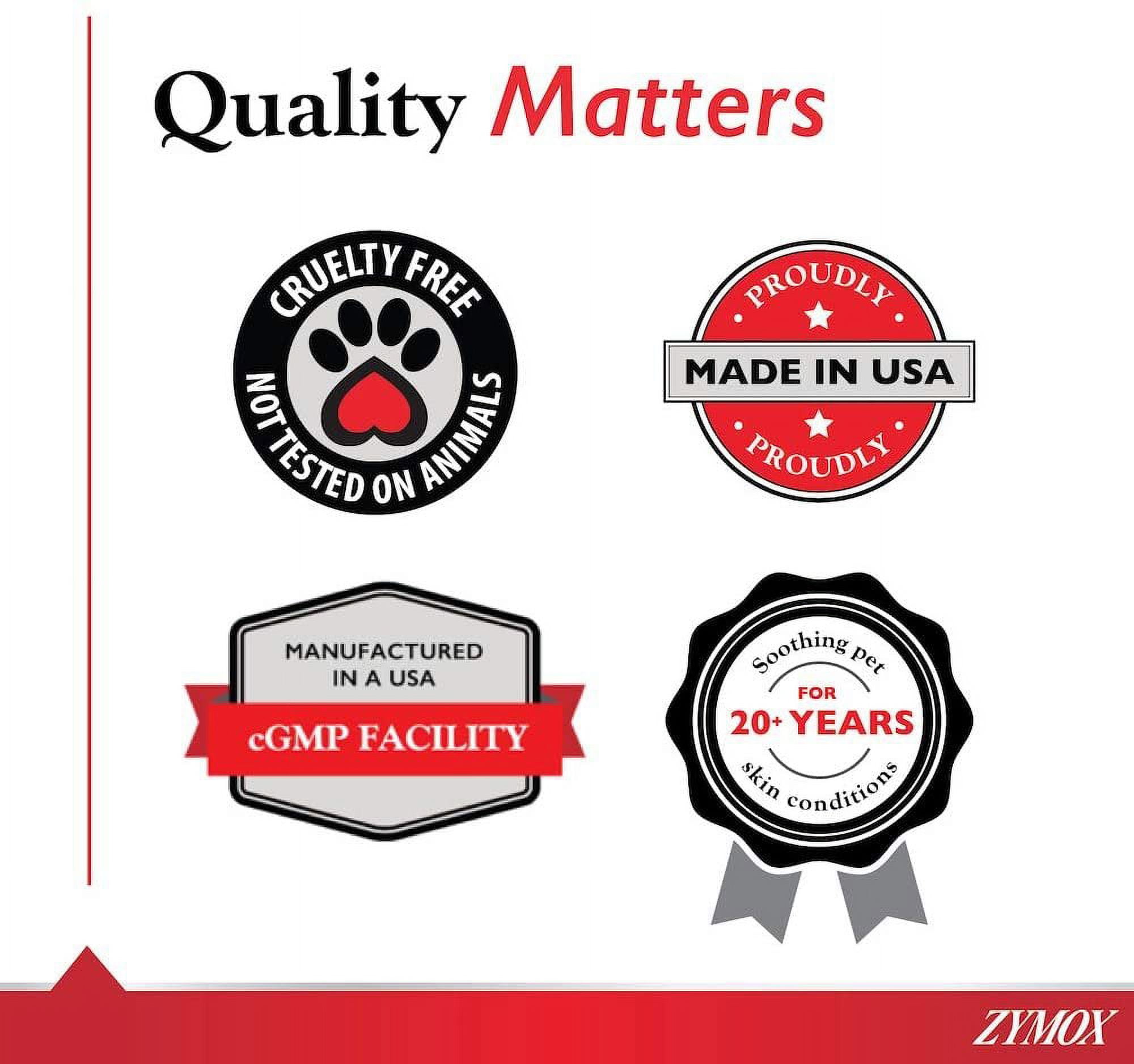 ZYMOX Enzymatic Ear Solution with 0.5-Percent Hydrocortisone, for Dog & Cat, 1.25 oz