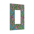 thumbnail image 2 of ZICANCN Outlet Covers Wall Plate, Pink Paisley Flower Art Light Switch Cover Decorative, Duplex Toggle Combo 1-Gang, 2 of 9