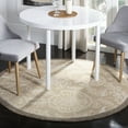 thumbnail image 2 of SAFAVIEH Chelsea Amaia Bordered Area Rug, Light Brown, 5'6" x 5'6" Round, 2 of 11