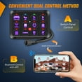 thumbnail image 2 of Nilight 12 Gang Switch Panel 12V 24V Universal Circuit Control Relay System with RGB Backlight APP Fuse Wiring Harness Automatic Dimmable ON Off LED Switches Pod for Car Pickup Truck Camper SUV, 2 of 8