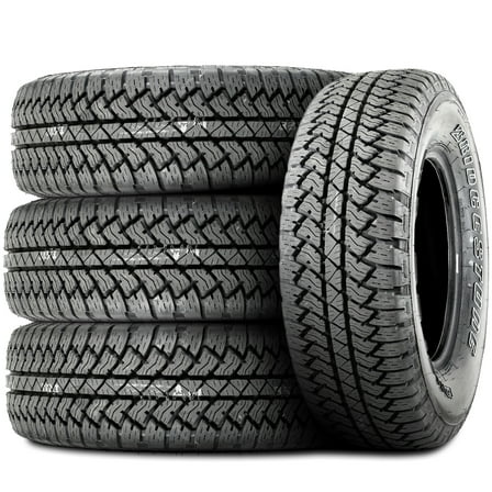 Set of 4 Bridgestone Dueler A/T RH-S 255/70R18 112S owl All Terrain Tires