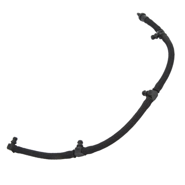 Manguera de retorno del inyector de combustible, retorno del inyector de combustible diésel Piezas de inyector de combustible automático Tubo de retorno del inyector de combustible Rendimiento de pri