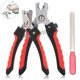 thumbnail image 2 of Professional Pet Cat Dog Nail Clipper Cutter With Sickle Stainless Steel Grooming Scissors Clippers for Pet Claws Dog Supplies ShopWise Round, 2 of 9