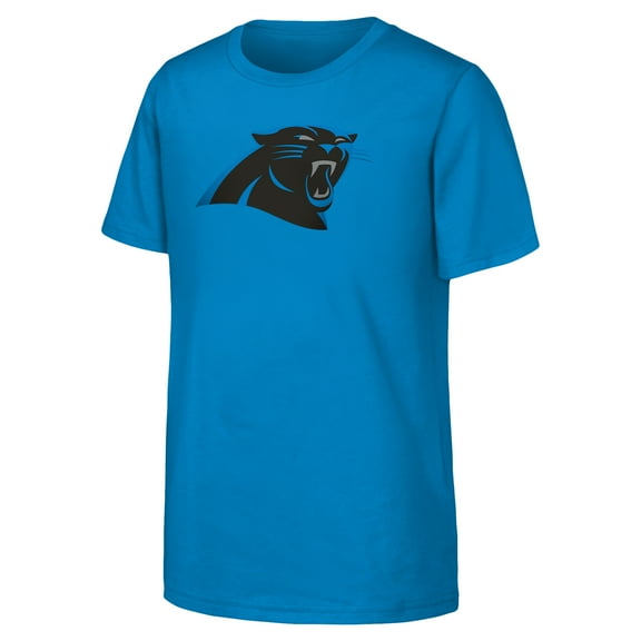 Youth Outerstuff Blue Carolina Panthers Primary Logo T-Shirt