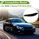 thumbnail image 3 of Cubierta de tirador de panel de puerta del lado del pasajero delantero para BMW 3 Series F30 2012-2018 No.51417275488 Negro Brillante ABS 1 Pc, 3 of 6