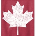 thumbnail image 2 of Canada Flag Hoodie Vintage Heather Red 2XL, 2 of 4