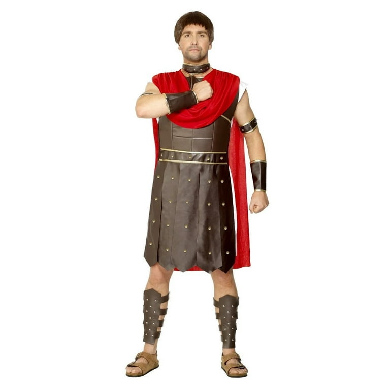 Centurion Costume Adult Brown Red Centurion Costume Adult Brown Red