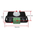 thumbnail image 4 of DC 12V/24V Sensor Infrarrojo Del Cuerpo Detector Sensor PIR (negro), 4 of 6
