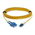 thumbnail image 2 of AddOn - Patch cable - LC/UPC single-mode (M) to SC/UPC single-mode (M) - 10 m - fiber optic - duplex - 9 / 125 micron - OS2 - plenum - yellow - for P/N: DWDM-SFP10G-54.94-40-I-AO, SFP-16GB-DW31-40-C-AO, SFP-16GB-DW45-40-C-AO, 2 of 8