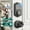 Black, variant on Fingerprint Door Lock with Handle for Front Door,Keyless Entry Deadbolt with Smart Digital Keypad and Knob,Auto-Lock & One Touch Locking,Silver