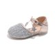 thumbnail image 4 of Niña Pequeño Vestido Zapatos Tamaño 8 Brillo Strass Estrella Botas de Cuero con Correa de Tobillo Ajustable para Boda de Cumpleaños de la Princesa, 4 of 9