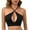 Black-09, variant on Mittory Women's Workout Sports Bras Longline Criss Cross Back Yoga Running Workout Bra Crop Tops