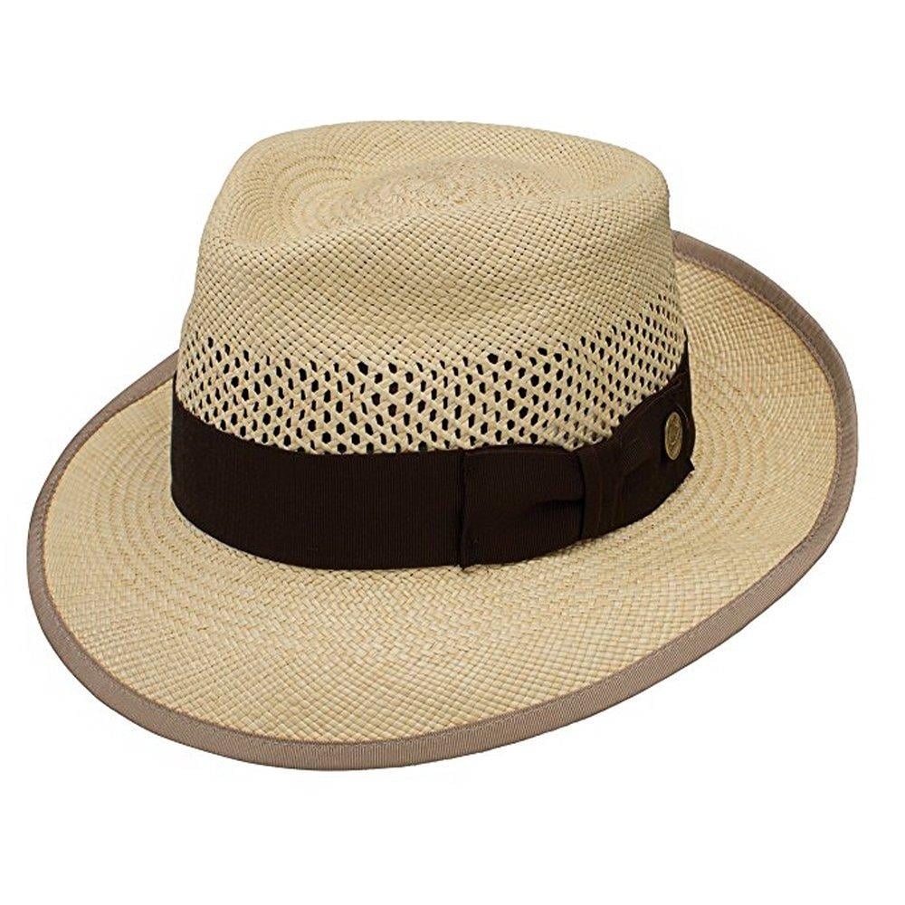 Whippet - Stetson Natural Straw Grade 8 Panama Fedora Hat