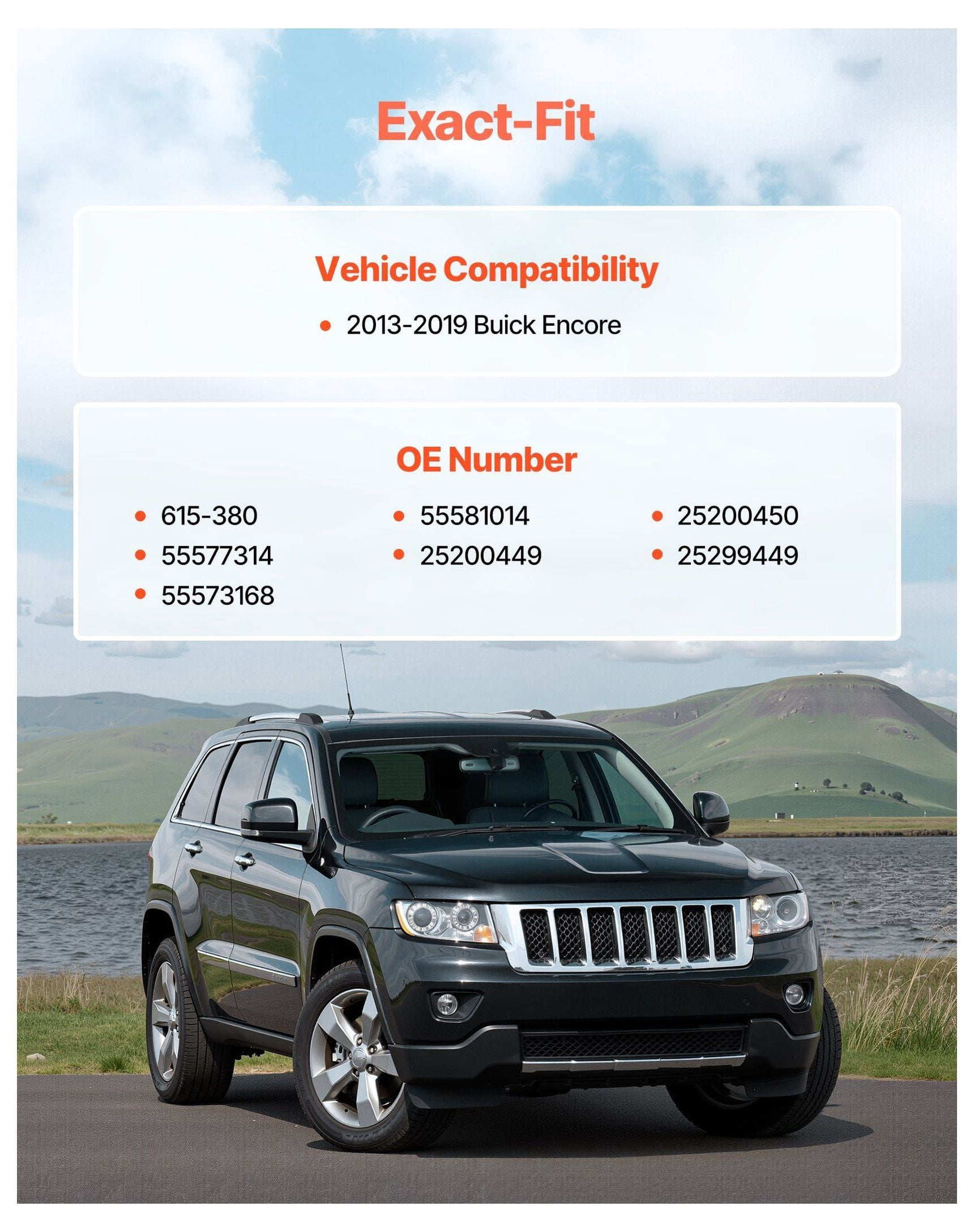 Intake Manifold for Buick Encore 2013-2019, Engine Intake Manifold Replacement with Gasket & O-Rings, Restores Engine Power