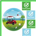thumbnail image 4 of Golf Party Plates Set - 9" Round Disposable Paper Plates for Celebrations, Festivals, and Events - Perfect Tableware for Golf-Themed Gatherings (24 pcs), 4 of 5