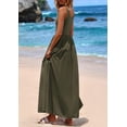 thumbnail image 2 of Vestido Maxi PRETTYGARDEN sin Mangas A Línea con Bolsillos, 2 of 8