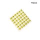 thumbnail image 3 of Advancent 10 hojas de pegatinas de diamantes de imitación, decoraciones, calcomanías acrílicas, pegatinas tridimensionales para uñas, álbumes de Artesanía Amarillo Advancent HA062096-11B, 3 of 6