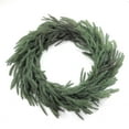 thumbnail image 3 of 5.91ft Deep Green Soft Rubber Christmas Rattan Wreath - Realistic Pine Needle Door Hanger, Flexible Faux Pine Garland, Festive Christmas Door Decoration for Home, Entryway & Holiday Decor, Green, 3 of 3