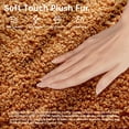 thumbnail image 3 of Single - Orange Memory Foam Floor Lounge Chair With Quilted Teddy Texture, Modern Modular Sofa For Living Room, 3 of 5