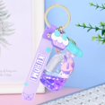thumbnail image 1 of Llavero giratorio de Hello Kitty Sanrio, accesorio de aceite de azúcar esmerilado, bonito Cinnamoroll, My Melody Doll, decoración colgante, regalo de graduación YAOSANBAO BAO unisex, 1 of 2