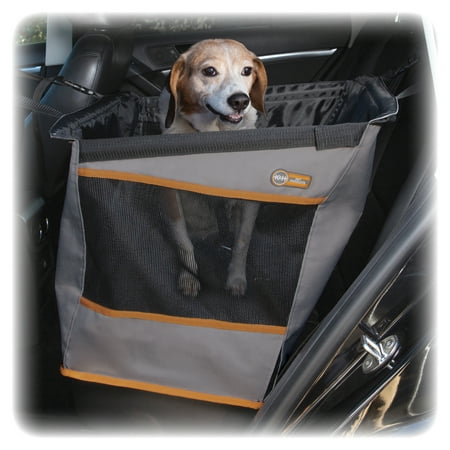 UPC: 0655199634583 | K&H Pet Products Buckle N  Go Dog Car Seat for Pets Gray Small 21 X 13 X 19 Inches