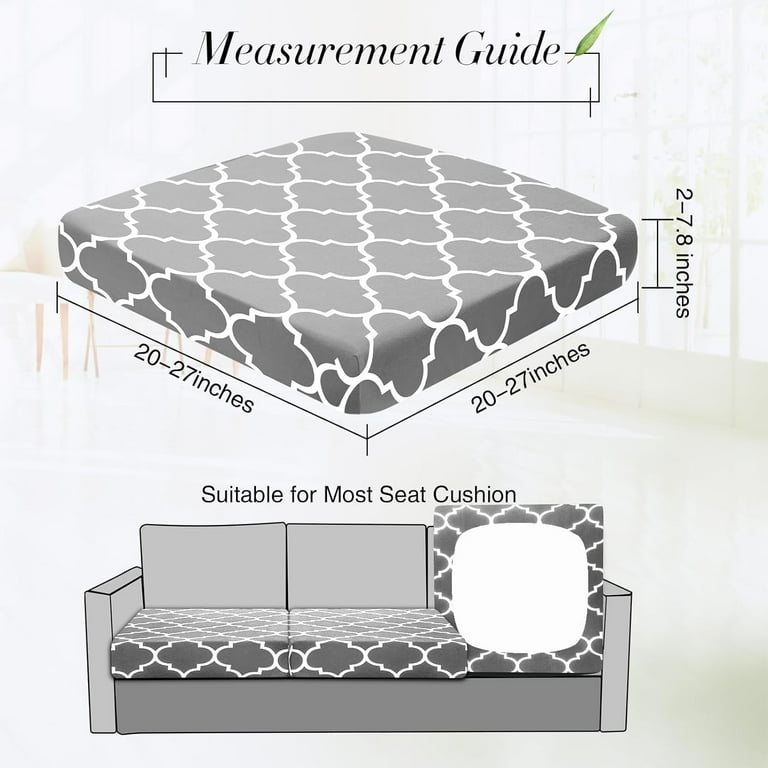 Pcs Waterproof Outdoor Cushion Covers, Moroccan Pattern Patio