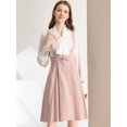 thumbnail image 2 of INSPIRE CHIC Vestido General De Cintura Elástica Con Tirantes Y Tirantes Para Mujer Rosa claro XS, 2 of 6