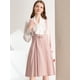 thumbnail image 2 of INSPIRE CHIC Vestido General De Cintura Elástica Con Tirantes Y Tirantes Para Mujer Rosa claro S, 2 of 6