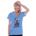 thumbnail image 5 of Americana Cute USA Patriotic Garden Women's T Shirt Ladies Tee Brisco Brands L, 5 of 6