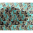 thumbnail image 5 of oneOone Viscose Chiffon Fabric Triangle Geometric Print Fabric By The Yard 42 Inch Wide, 5 of 5