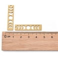 thumbnail image 4 of 201 Stainless Steel Pendants Laser Cut Moon Phase Bar Charm Golden 35x8x1mm Hole: 1.8mm, 4 of 4