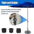 thumbnail image 3 of 8 Pcs Umbrella Base Stand Hole Ring Plug Cover and Cap Patio Umbrella Stand Replacement Parts Stand, 3 of 5