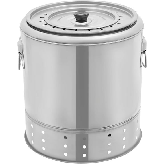 Portable Charcoal Barrel Grill with 20/28-Skewer Capacity – 201 Stainless Steel BBQ Grill for Outdoor Parties, Camping & Picnics, Includes Grilling Accessories Set (20 - Skewer)