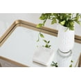 thumbnail image 7 of Kate and Laurel Celia Modern Mirrored Tray Side Table, 18 x 12 x 26, Gold, Foldable Rectangular End Table for Storage and Display, 7 of 7