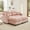 Pink#2, variant on Cloud Sectional Couches,Premium Chenille Fabric Paired With Soft Throw Pillows,Tufted Cushion Backrest Design High-Density Foam Ergonomic Design Easy Install Elegant Armrests,Fits Bedrooms,Pink
