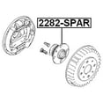 thumbnail image 2 of Febest REAR WHEEL HUB # 2282-SPAR OEM 0K20226150, 2 of 2