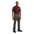 thumbnail image 3 of Ariat 10030239 Men's Rebar M4 Made Tough Durastretch Straight Leg Work Pant 32x34 Rebar Gray, 3 of 7