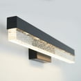 thumbnail image 3 of Artika Essence Bubble Bar Modern LED Bathroom Vanity Light Fixture, Black, 3 of 5