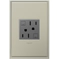 thumbnail image 3 of Legrand adorne 15A Tamper-Resistant GFCI Outlet in Magnesium Finish, 3 of 4
