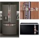 thumbnail image 5 of Paquete de 6 fundas para manijas de puertas de refrigerador, guantes protectores para electrodomésticos de cocina, protector de tela antideslizante para lavavajillas y horno microondas, 5 of 7
