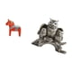 thumbnail image 5 of Adorno de búho coleccionable, figura de animal de Dalecarlian, escultura para estantería, entrada, vitrina, decoración del hogar, estatua de mesa mode, 5 of 8