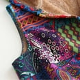 thumbnail image 7 of Usmixi 2025 Plush Vest for Women Winter Fleece Lined Vest for Women Fashion Ethnic Style Print Open Front Hooded Coat Loose Sleeveless Cozy Thickened Outerwear with Pocket, 7 of 7